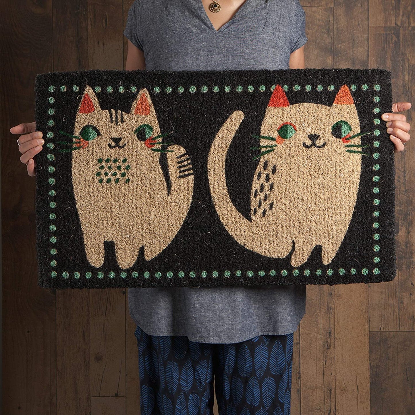 "Meow Meow": Doormat - Tiny Tiger Gift Shop