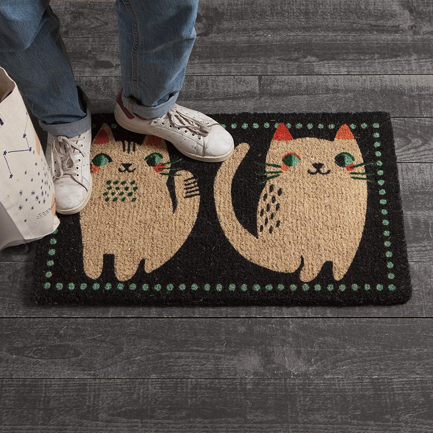 "Meow Meow": Doormat - Tiny Tiger Gift Shop