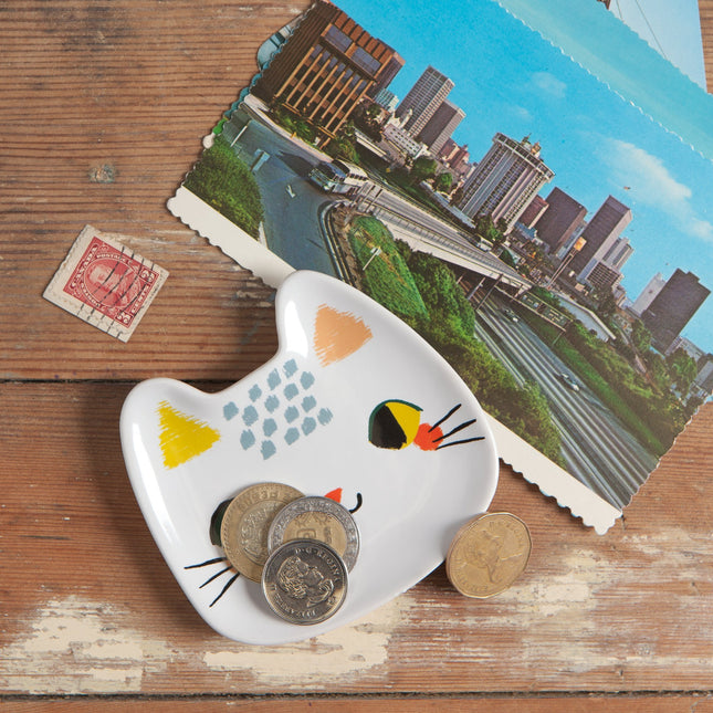 "Meow Meow": Trinket Tray - Tiny Tiger Gift Shop