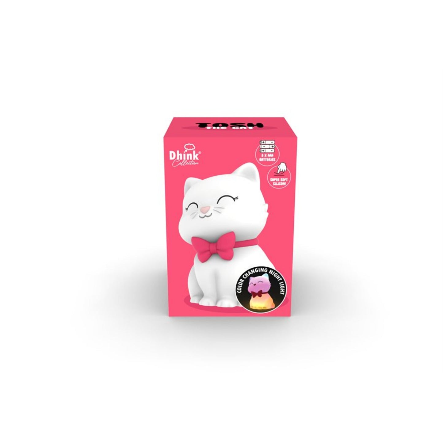 "Meowy": Cat Night Light - Tiny Tiger Gift Shop