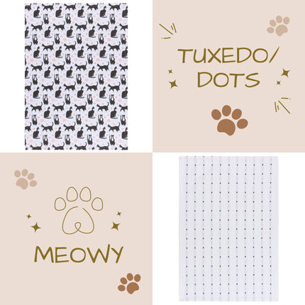 "Meowy": Dishtowels - Tiny Tiger Gift Shop