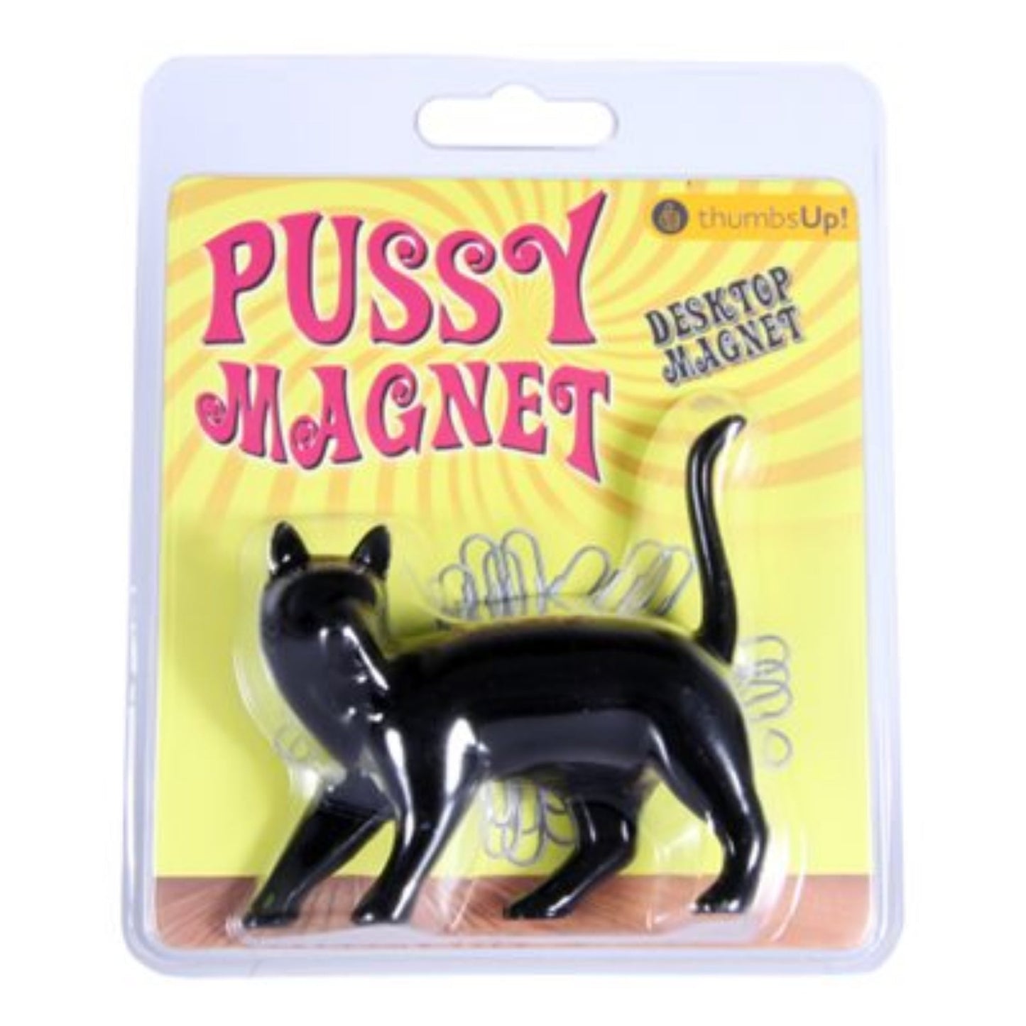 "Pussy Magnet" - Desk Organizer - Tiny Tiger Gift Shop