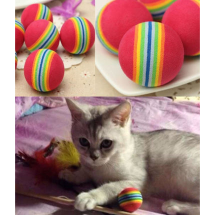 Soft Foam Ball "Rainbow" (Set of 2) - Tiny Tiger Gift Shop