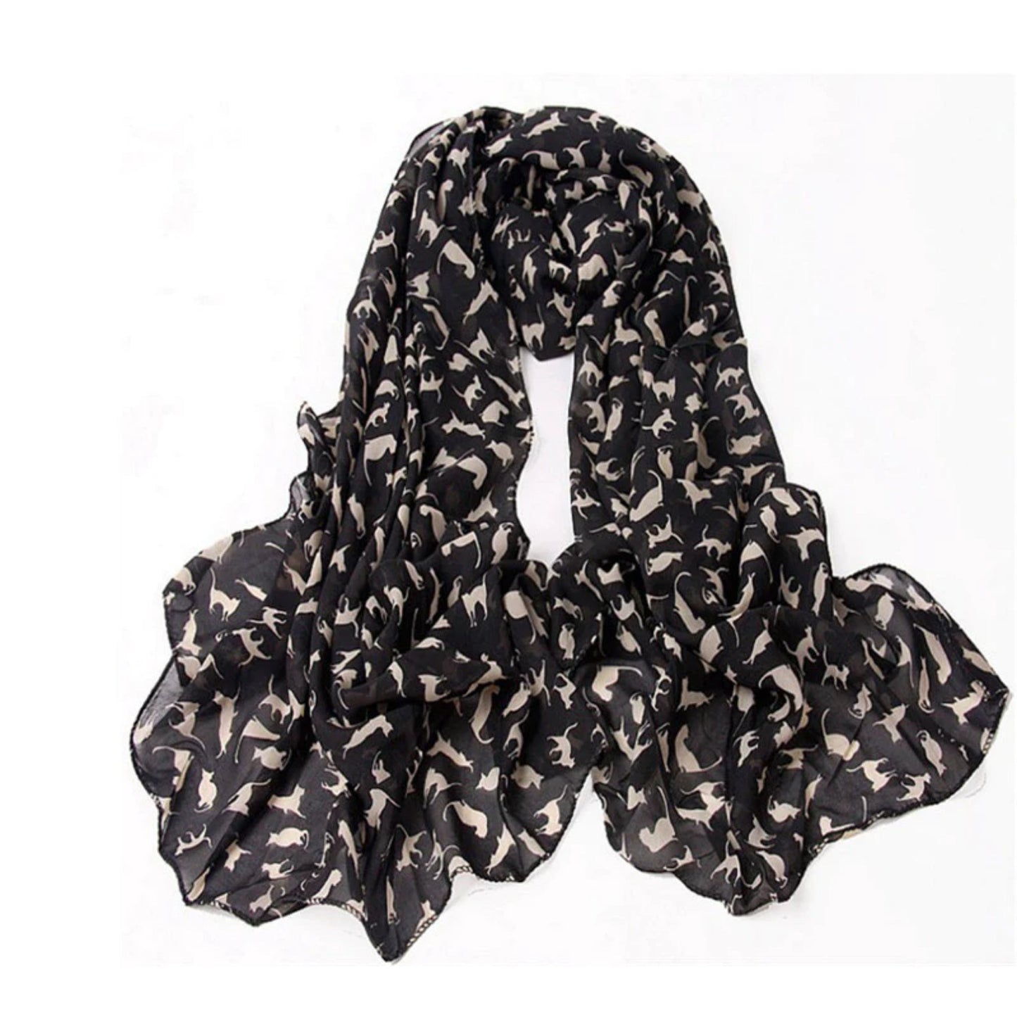 Scarf "Meowy" - Tiny Tiger Gift Shop