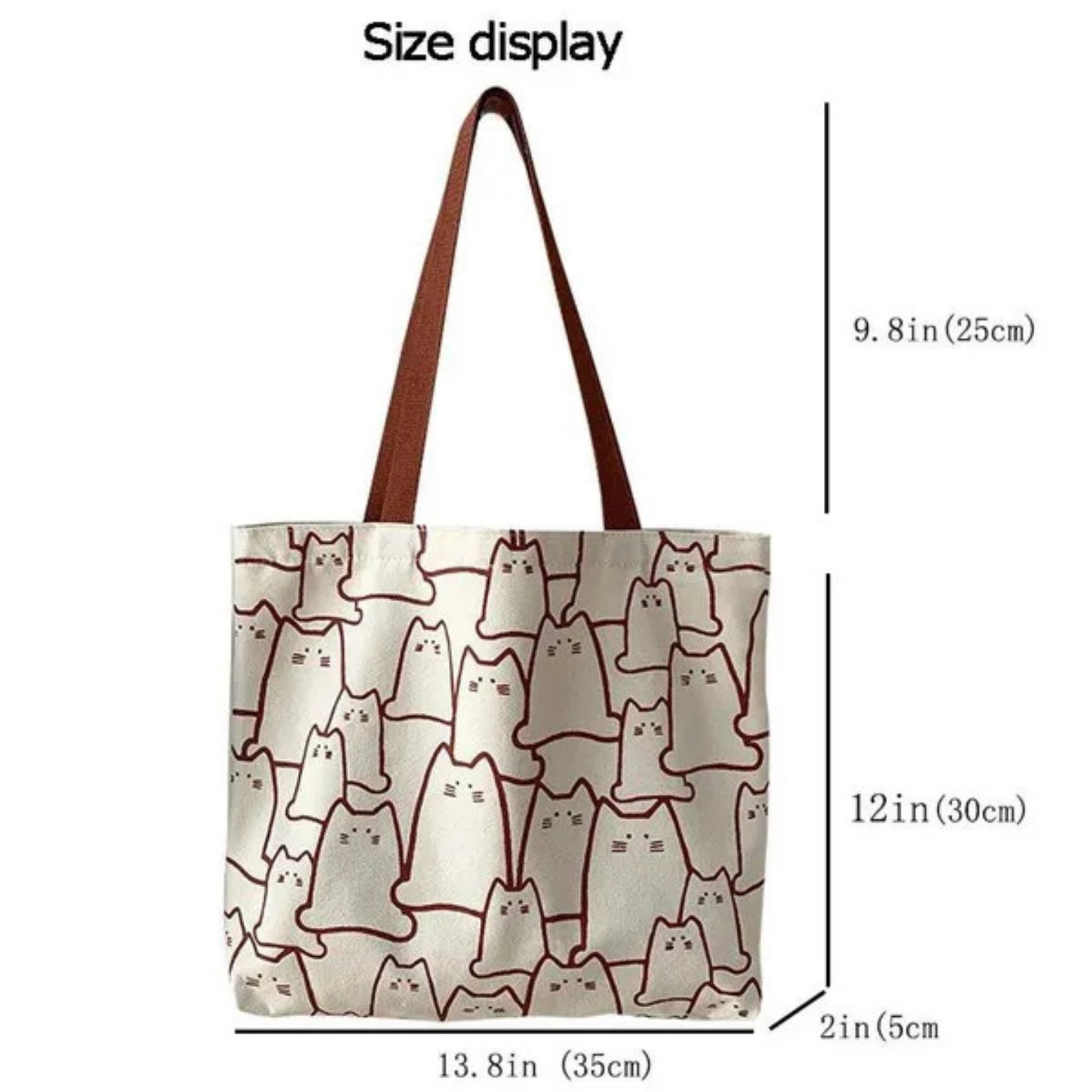 Shopping Bag "Meowy" - Tiny Tiger Gift Shop
