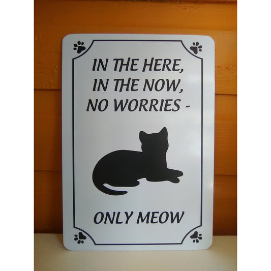 Sign "The Meow" - Tiny Tiger Gift Shop