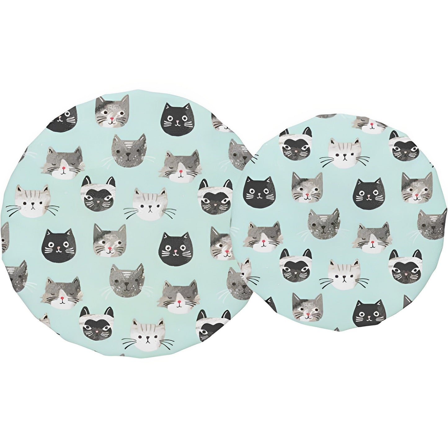 "The Cats Meow": Bowl Covers (Set of 2) - Tiny Tiger Gift Shop