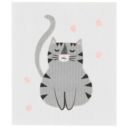 "The Cats Meow": Swedish Dish Cloths - Tiny Tiger Gift Shop