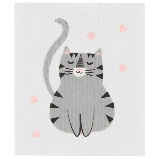 "The Cats Meow": Swedish Dish Cloths - Tiny Tiger Gift Shop