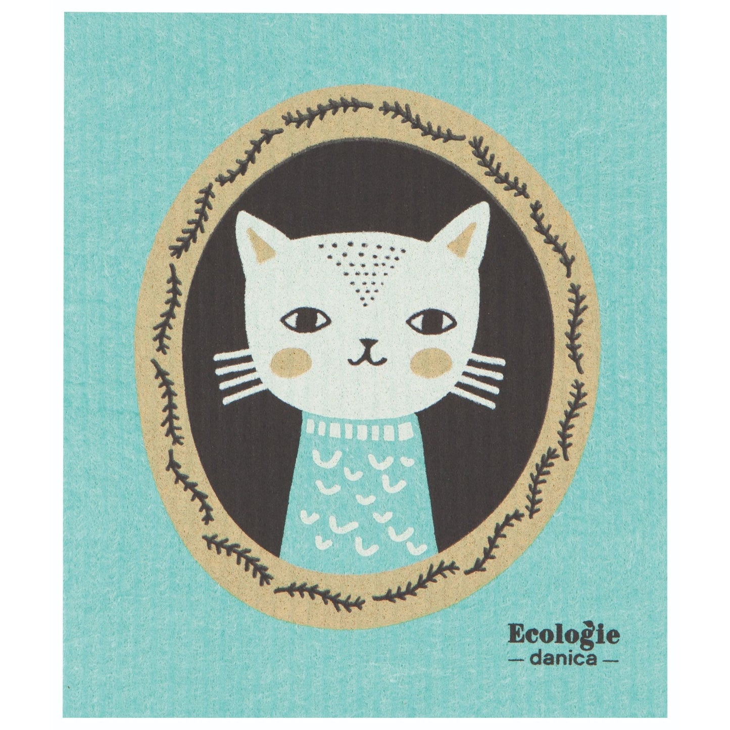 "The Cats Meow": Swedish Dish Cloths - Tiny Tiger Gift Shop