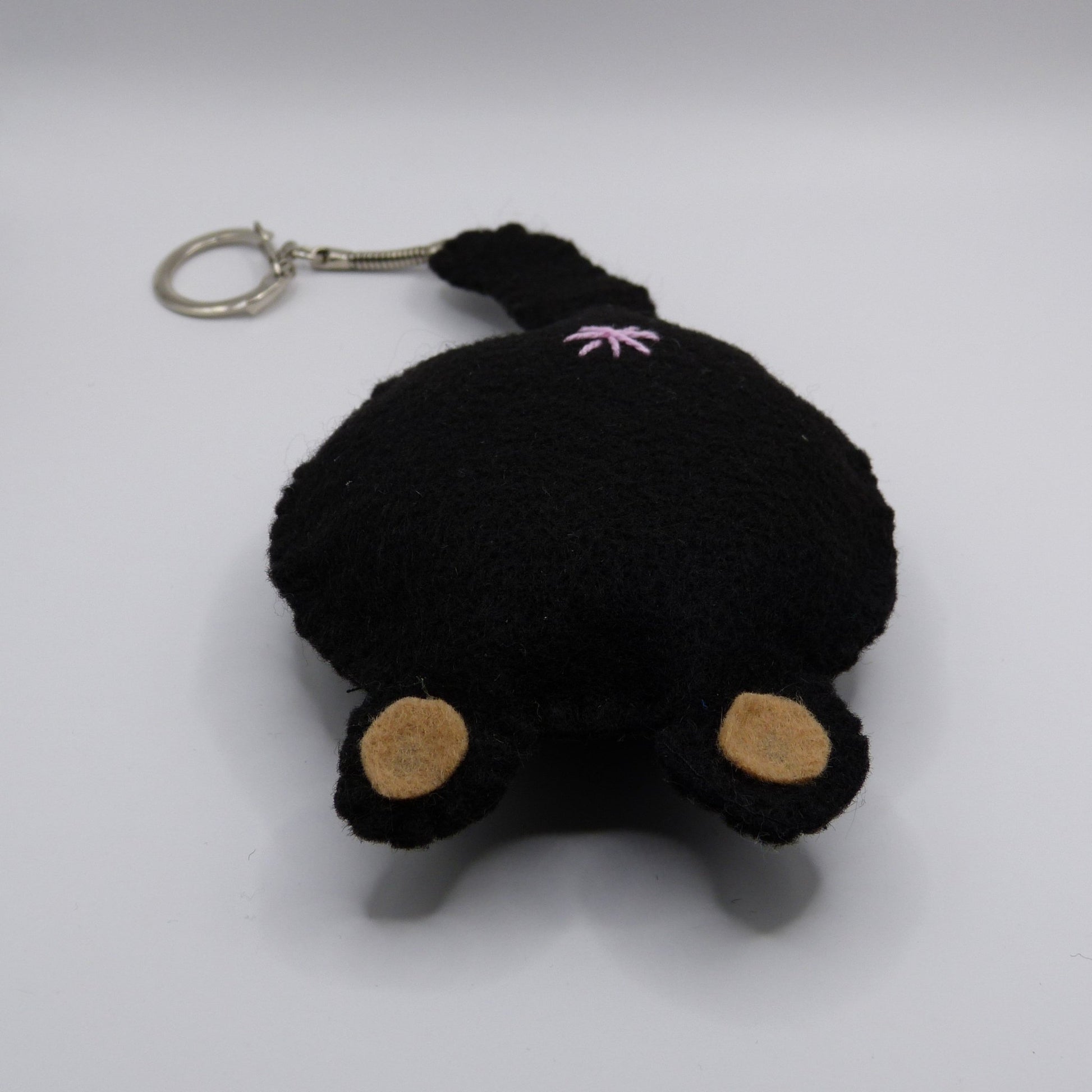 "The Fluffies" - Cat Butts (Key Tags/Pin Cushions) - Tiny Tiger Gift Shop